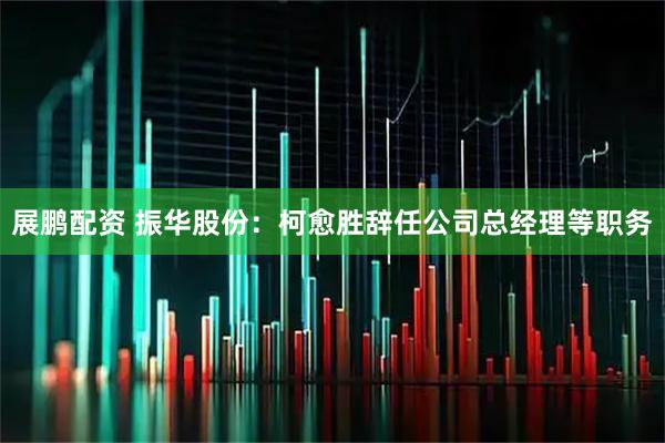 展鹏配资 振华股份：柯愈胜辞任公司总经理等职务